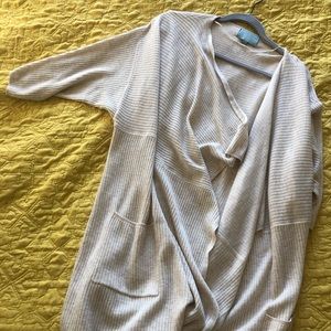 Skies Are Blue Beige slouchy cardigan